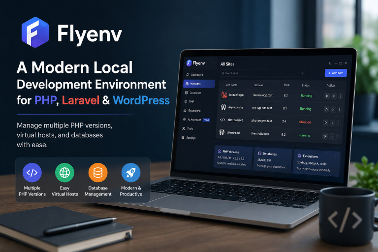 FlyEnv: A Modern Local Development Environment for PHP, Laravel & WordPress